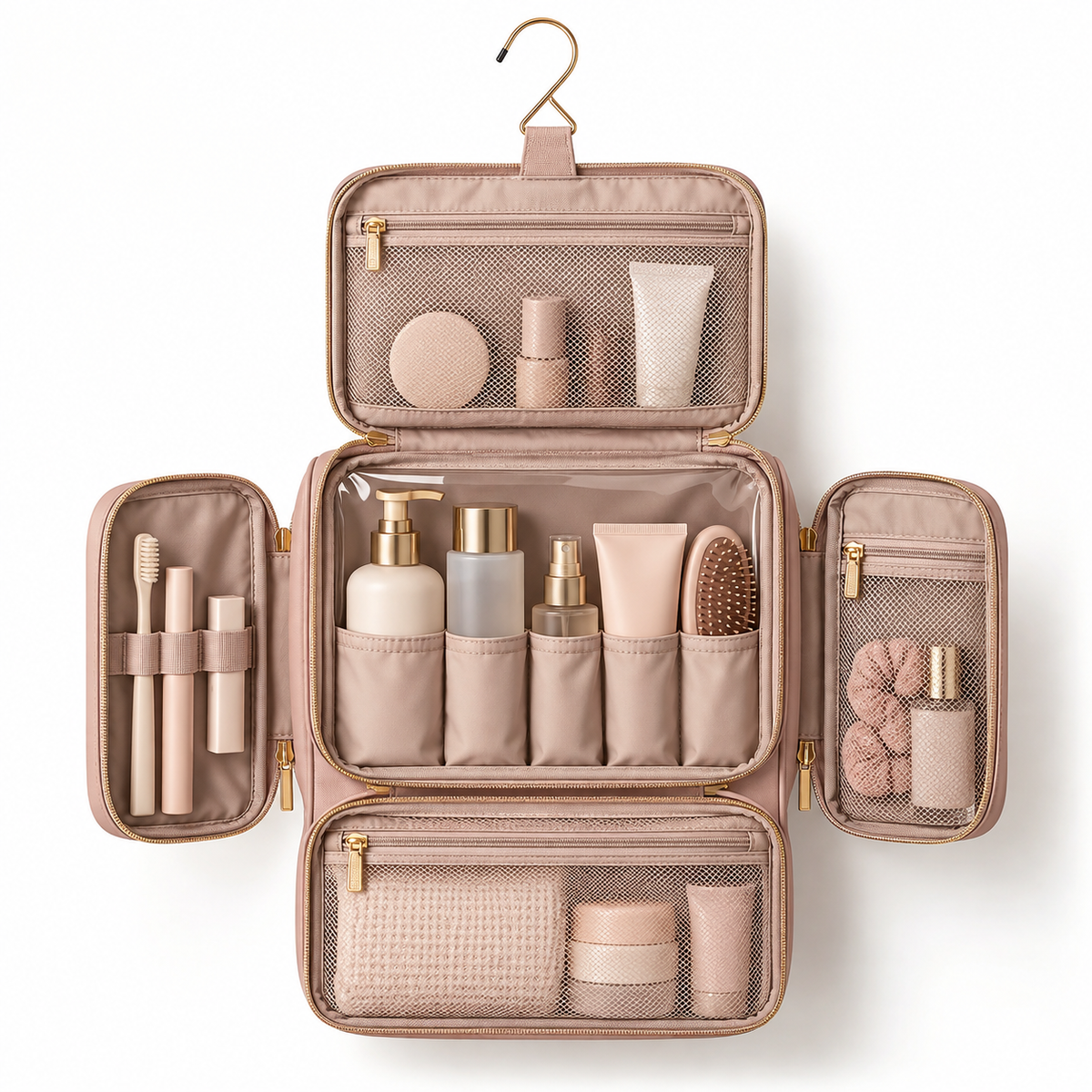 Qavrenio Hanging Toiletry Organizer