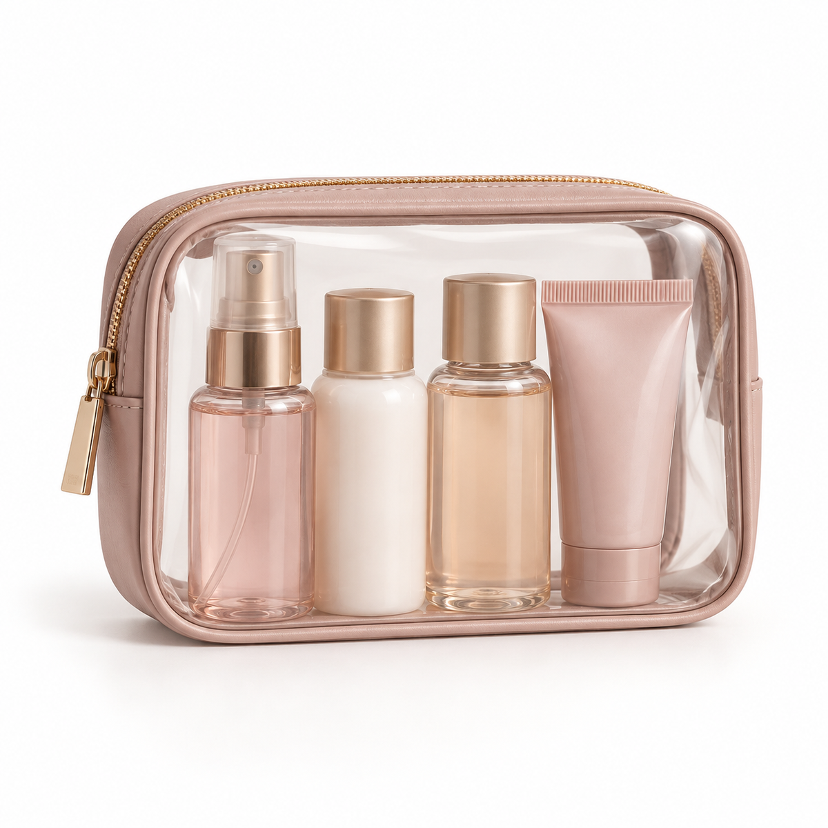 Qavrenio Travel Beauty Bottle Pouch
