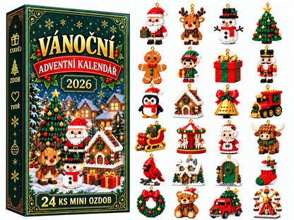 Adventi naptár mini karácsonyfadíszekkel – 37. kép