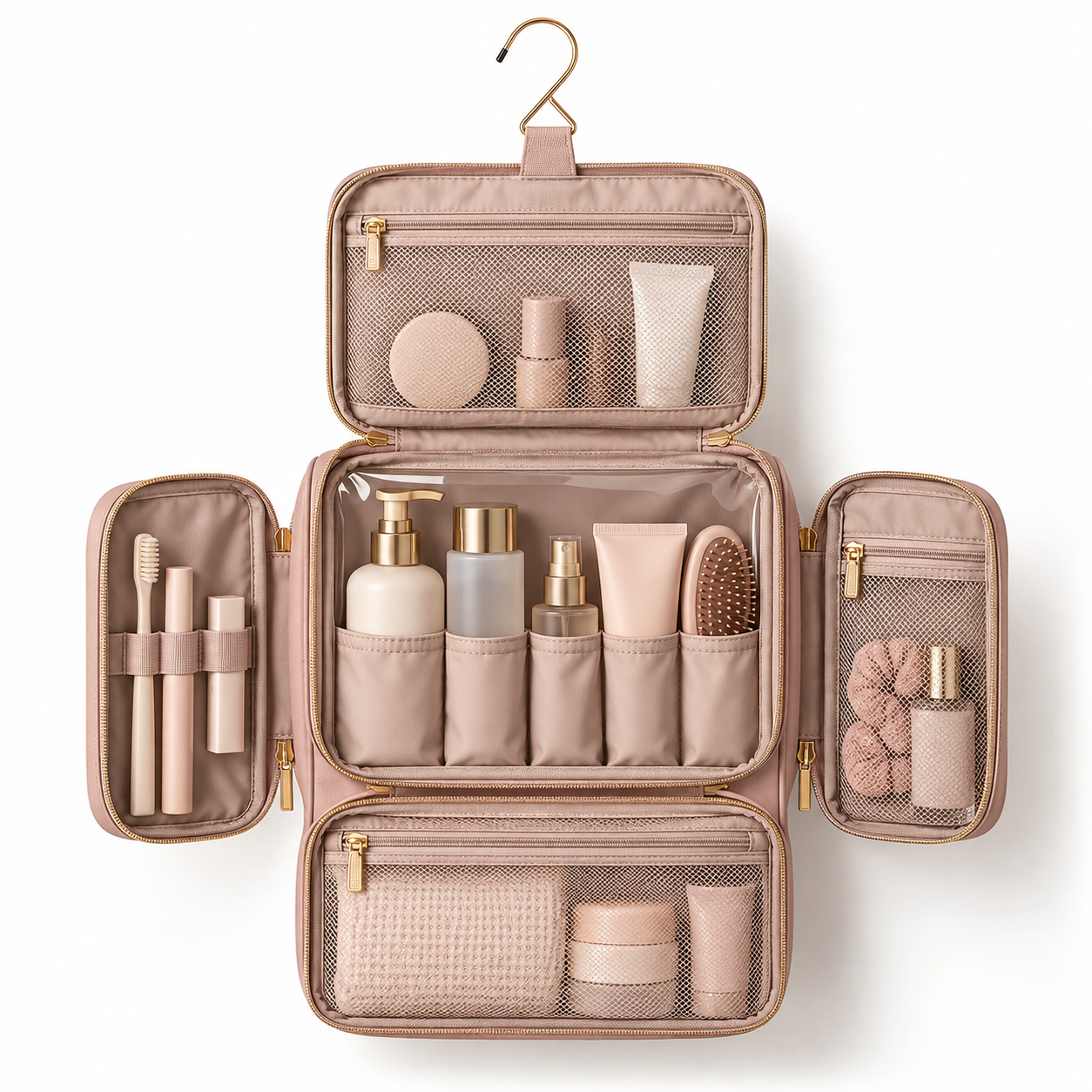 Qavrenio Hanging Toiletry Organizer